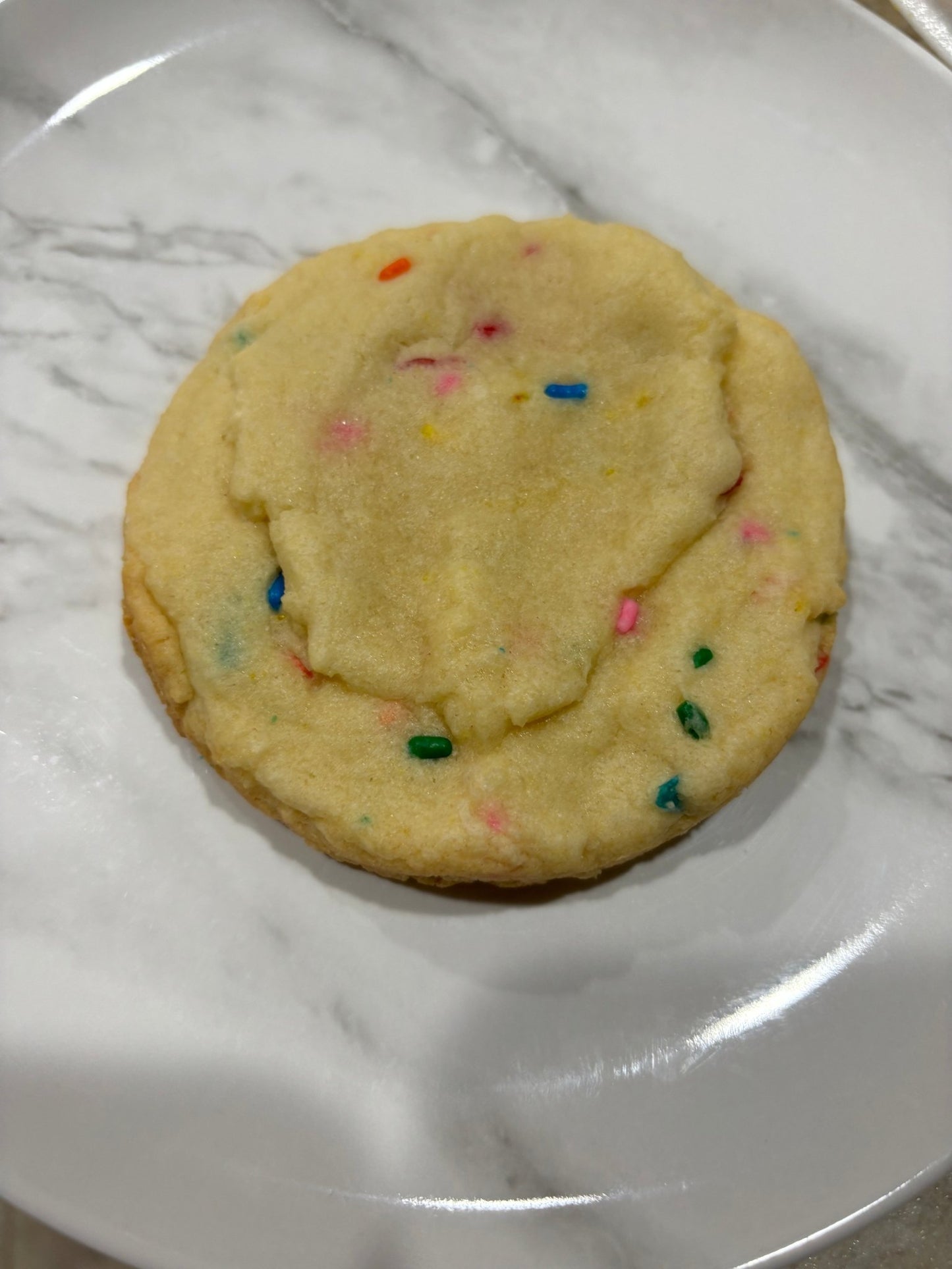 Birthday Cake Deep Dish Cookie - Glittermetimbra