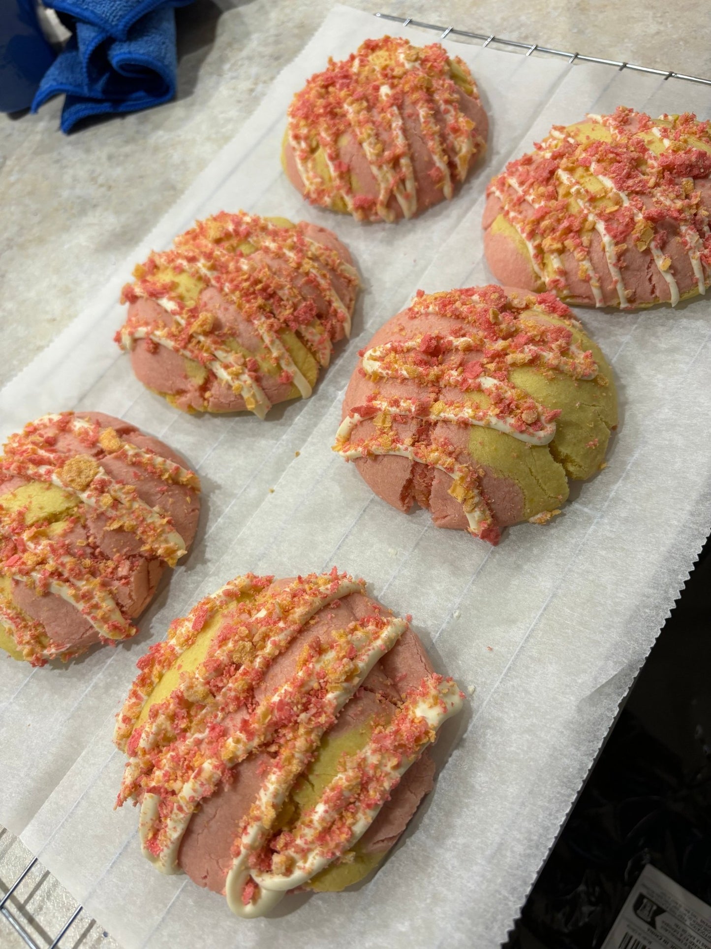 Pink lemonade cookie - Glittermetimbra