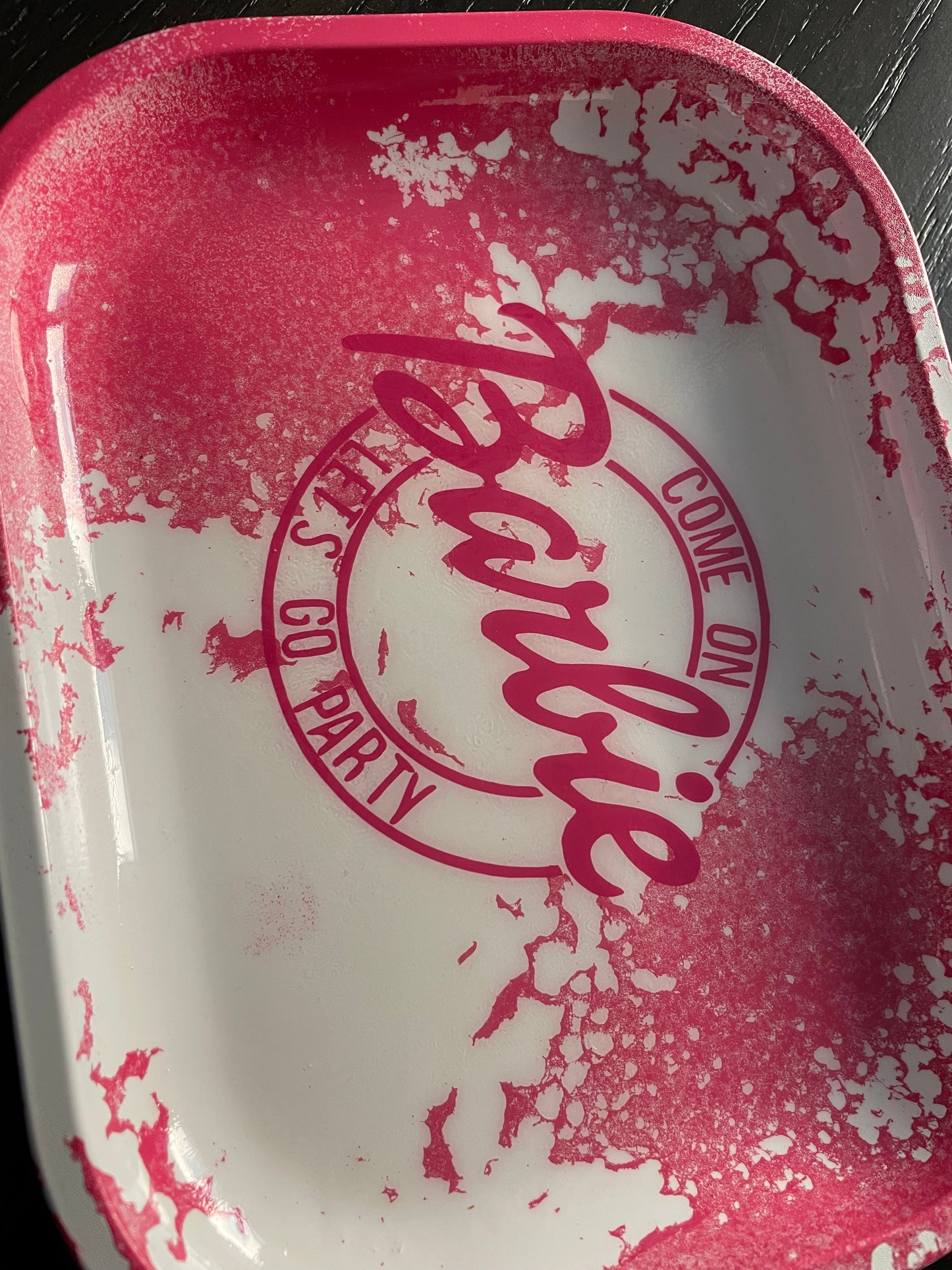 Barbie rolling tray